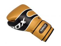 RDX Boxerské rukavice S7 Bazooka - zlatá