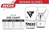 RDX Boxerské rukavice S5 - černá
