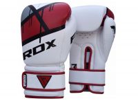 RDX Boxerské rukavice EGO F7 - červená | 8oz, 10oz, 12oz, 16oz