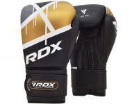 RDX Boxerské rukavice EGO F7 - černá/zlatá | 16oz