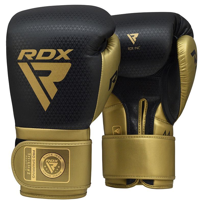 RDX Boxerské rukavice PRO Training MARK L2 GOLDEN