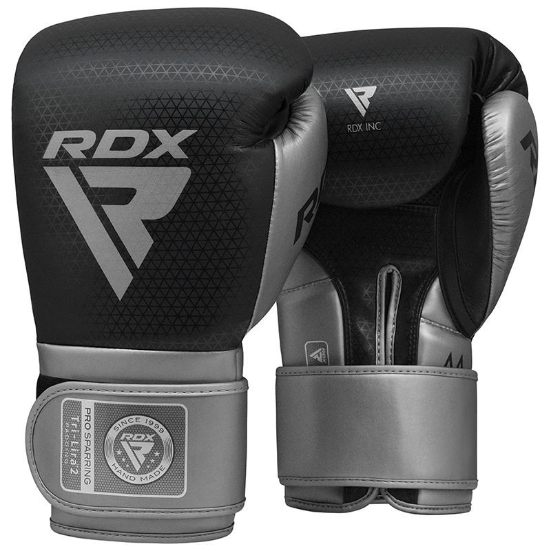 RDX Boxerské rukavice PRO Training MARK L2 SILVER