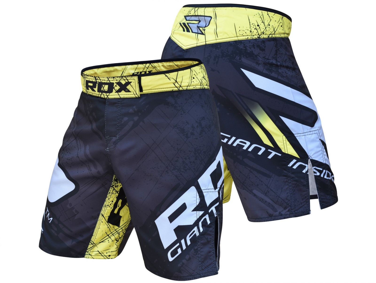 RDX MMA trenky R4 - žlutá