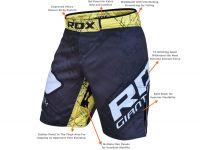 RDX MMA trenky R4 - žlutá