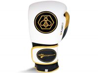 RINGSIDE Boxerské rukavice Honey Punch Float G1 (16oz) - bílá/zlatá