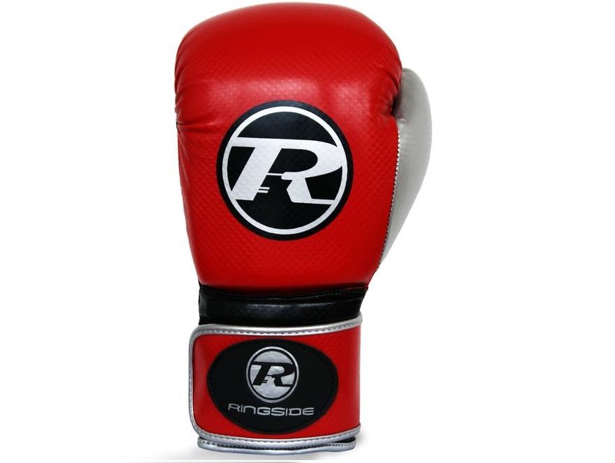 RINGSIDE Boxerské rukavice Pro Fitness - červená/stříbrná