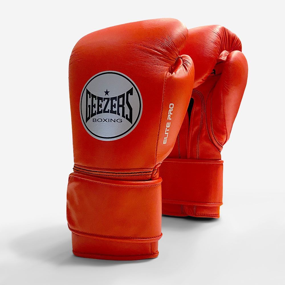 GEEZERS Boxerské rukavice Elite Pro 2.0 - Velcro - červená
