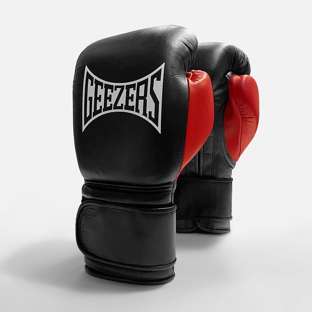 GEEZERS Boxerské rukavice Hammer 2.0 - Velcro - černá/červená
