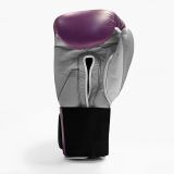 GEEZERS Boxerské rukavice Halo - Velcro - fialová/šedá