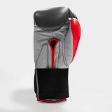 GEEZERS Boxerské rukavice Halo - Velcro - šedá/červená