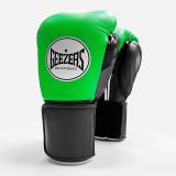 GEEZERS Boxerské rukavice Halo - Velcro - zelená/černá | 14oz, 16oz