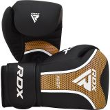 RDX Boxerské rukavice AURA T17 - zlatá | 14oz, 16oz