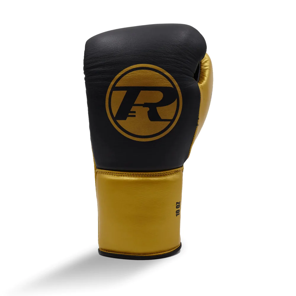 RINGSIDE Pro Contest boxerské rukavice RS2 - černá - 10oz